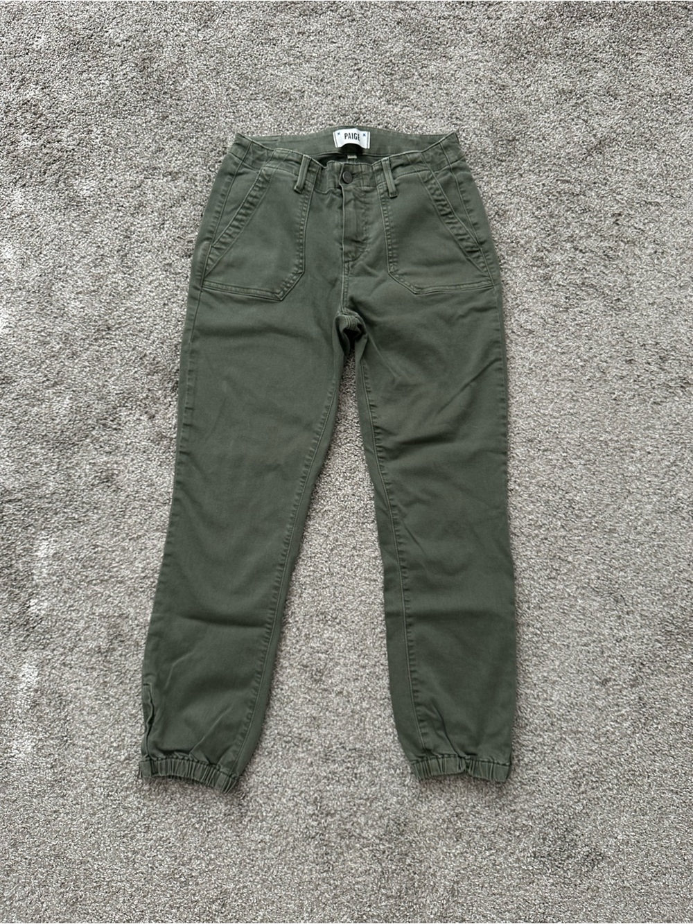 paige mayslie cropped jogger pants